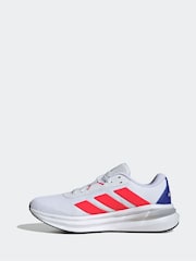 adidas White Galaxy 7 Running Trainers - Image 2 of 9