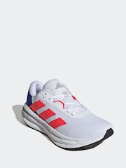 adidas White Galaxy 7 Running Trainers - Image 3 of 9