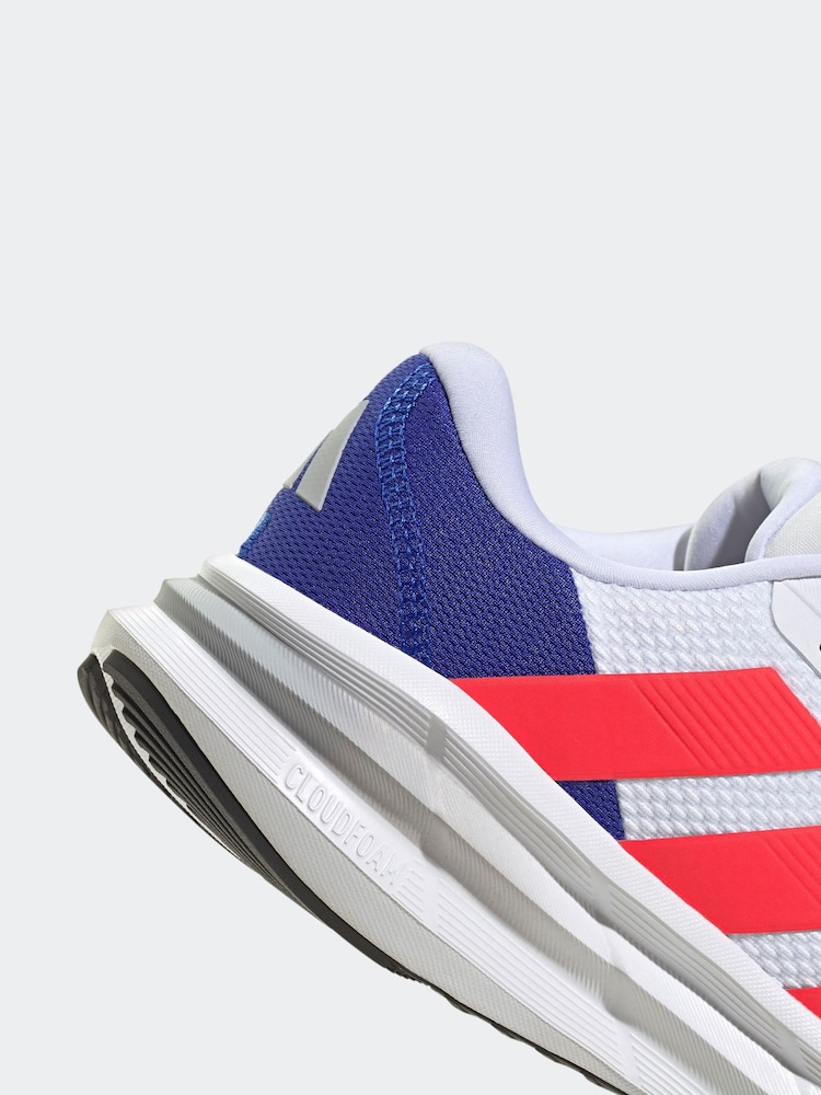 adidas White Galaxy 7 Running Trainers - Image 9 of 9