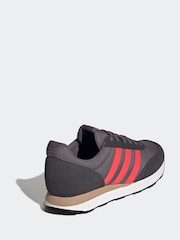 adidas Grey Run 60s Trainers - Image 4 of 10