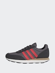 adidas Grey Run 60s Trainers - Image 5 of 10