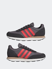 adidas Grey Run 60s Trainers - Image 6 of 10