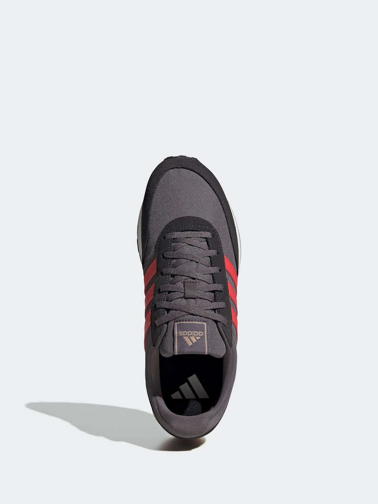 adidas Grey Run 60s Trainers - Image 7 of 10