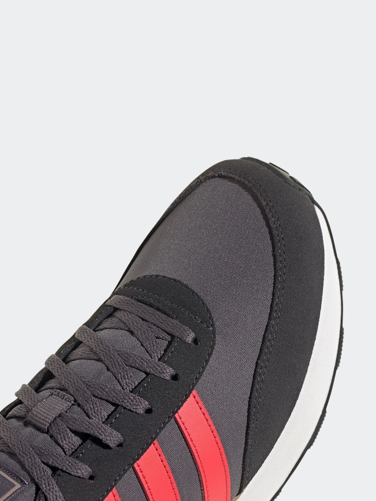 adidas Grey Run 60s Trainers - Image 9 of 10