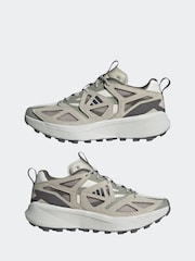 adidas White Trail Running Shoes - Image 5 of 9