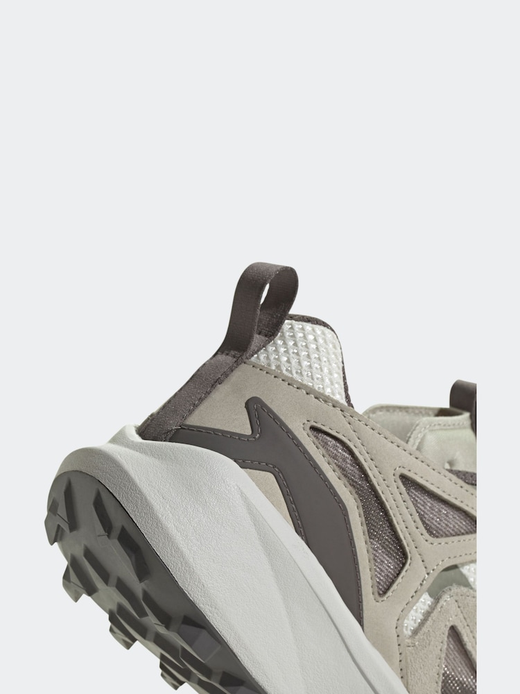 adidas White Trail Running Shoes - Image 9 of 9