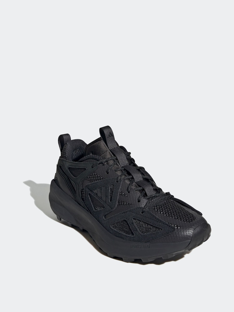 adidas Black Trail Running Shoes - Image 3 of 9