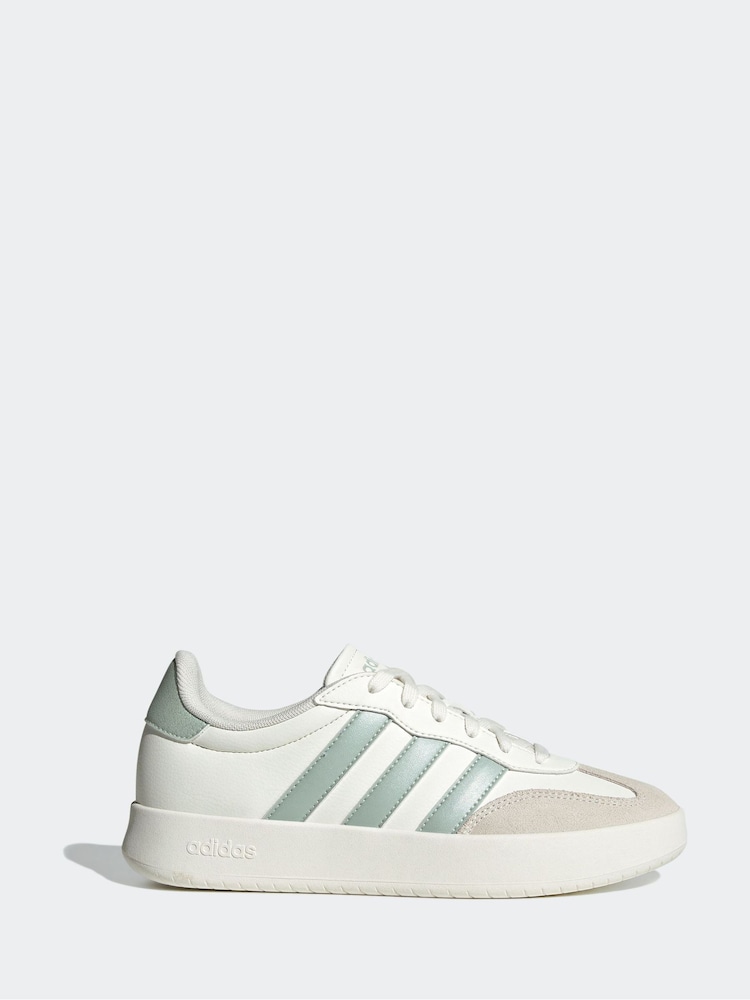 adidas White Barreda Trainers - Image 1 of 9 adidas White Barreda Trainers - Image 1 of 9