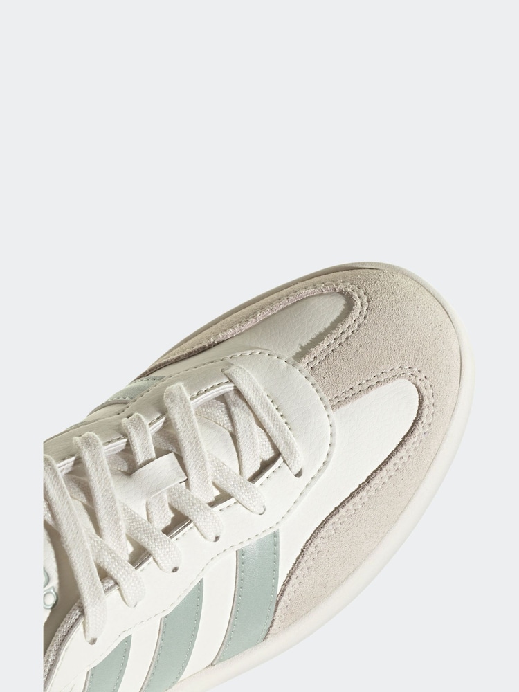 adidas White Barreda Trainers - Image 8 of 9