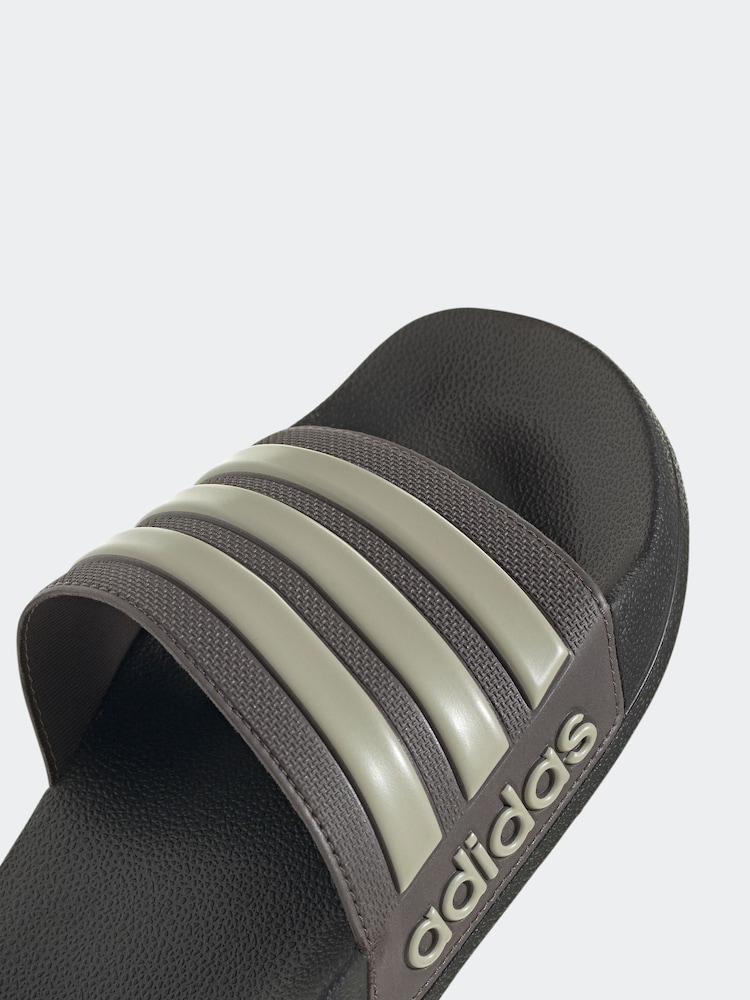 Brun - Claquettes de douche adidas Sportswear Adilette - Image 8 of 9