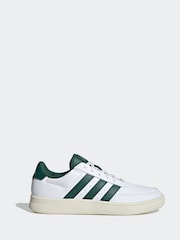 adidas WhiteGreen Breaknet Trainers - Image 1 of 9