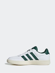 adidas WhiteGreen Breaknet Trainers - Image 2 of 9