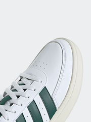 adidas WhiteGreen Breaknet Trainers - Image 8 of 9