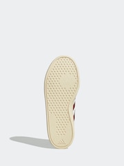 adidas White/Burgundy Breaknet Trainers - Image 7 of 9