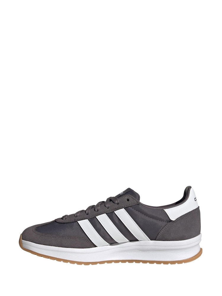 adidas Grey Run 72s Trainers - Image 2 of 9