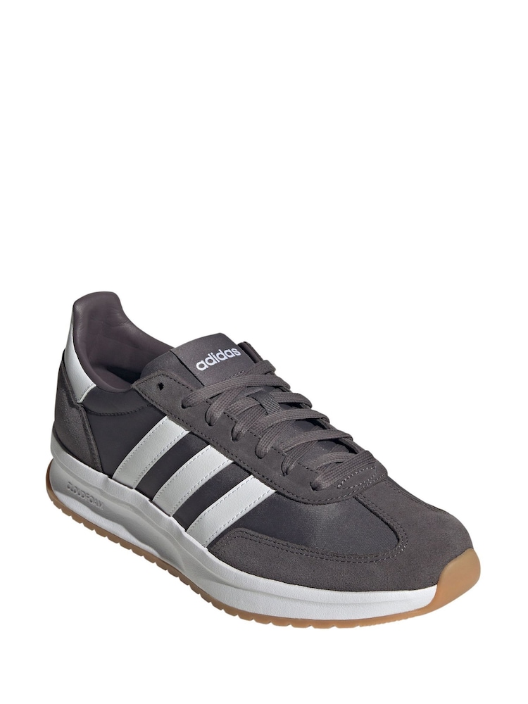 adidas Grey Run 72s Trainers - Image 3 of 9