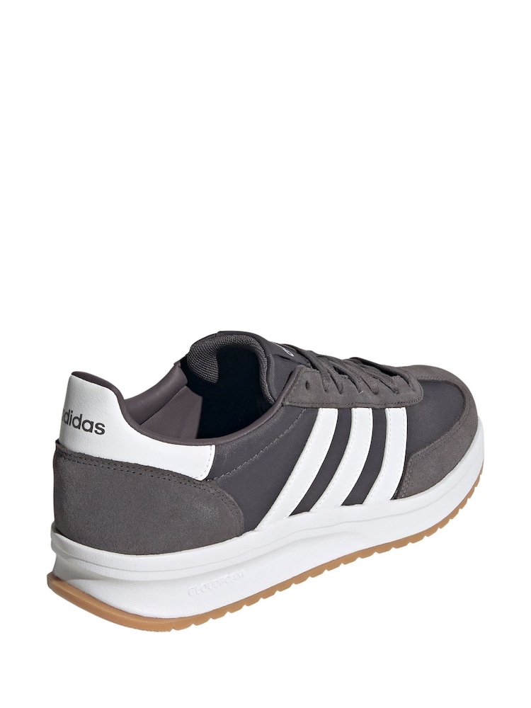 adidas Grey Run 72s Trainers - Image 4 of 9