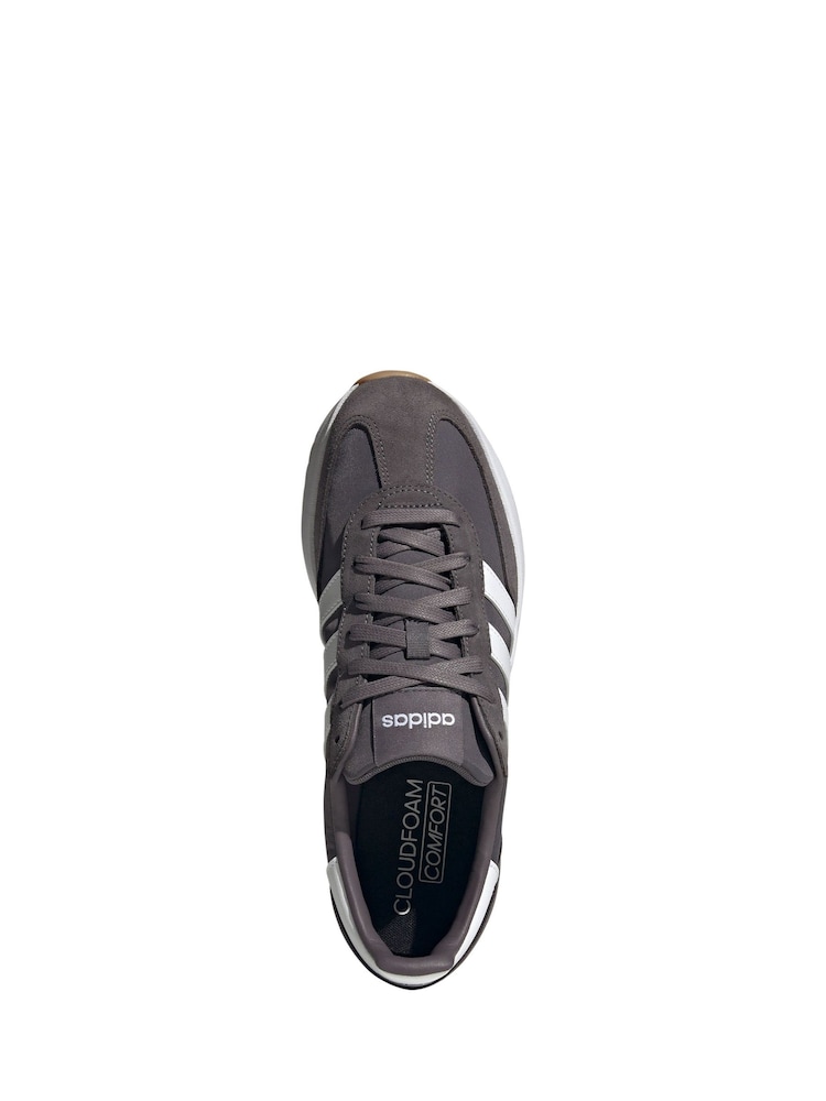 adidas Grey Run 72s Trainers - Image 6 of 9