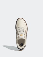 adidas White Courtblock Shoes - Image 5 of 9