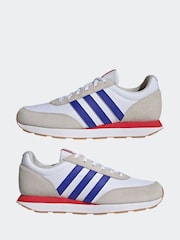 adidas White Run 60s Trainers - Image 5 of 10