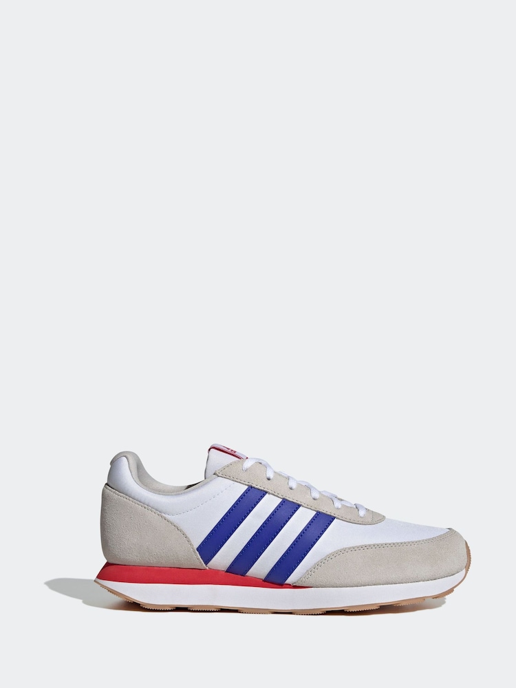 adidas White Run 60s Trainers - Image 7 of 10