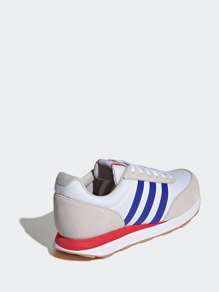 adidas White Run 60s Trainers - Image 9 of 10
