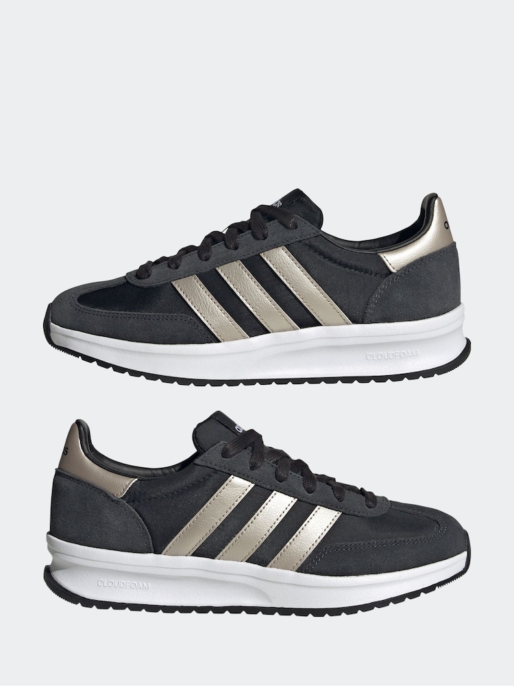 adidas Black Run 70s 2.0 Shoes - Image 5 of 9