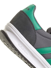 adidas Black/Green Run 72s Trainers - Image 9 of 9