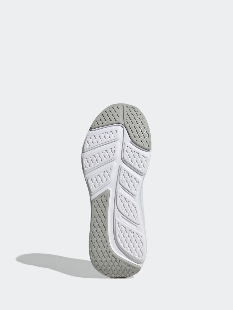 adidas White Cloudfoam Go Lounger Shoes - Image 4 of 10
