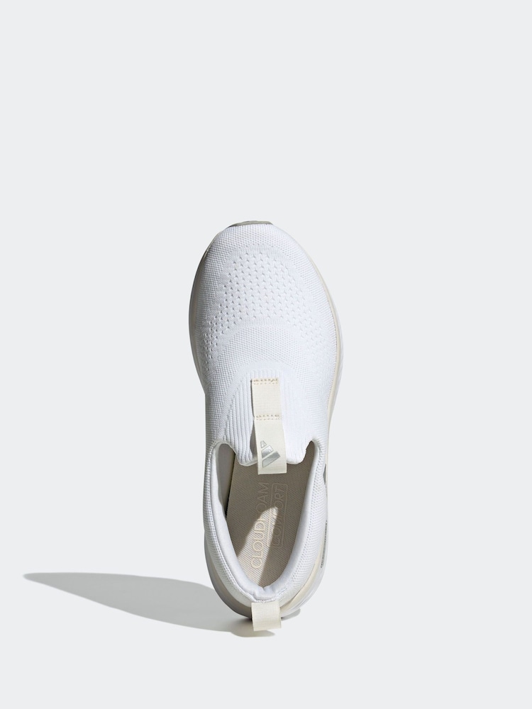 adidas White Cloudfoam Go Lounger Shoes - Image 5 of 10