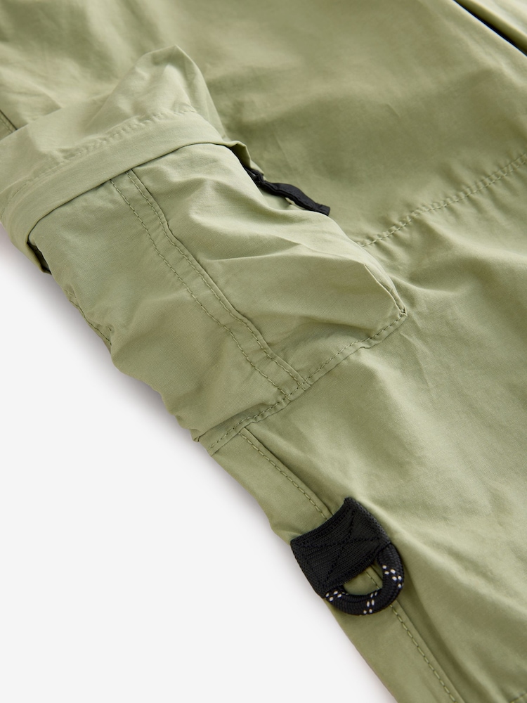 Sage Green Baggy Pocket Cargo Trousers (3-16yrs) - Image 8 of 8