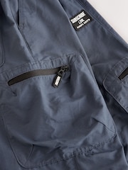 Blue Cargo Zip Pocket Trousers (3-16yrs) - Image 7 of 9