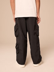 Black Baggy Pocket Cargo Trousers (3-16yrs) - Image 3 of 9