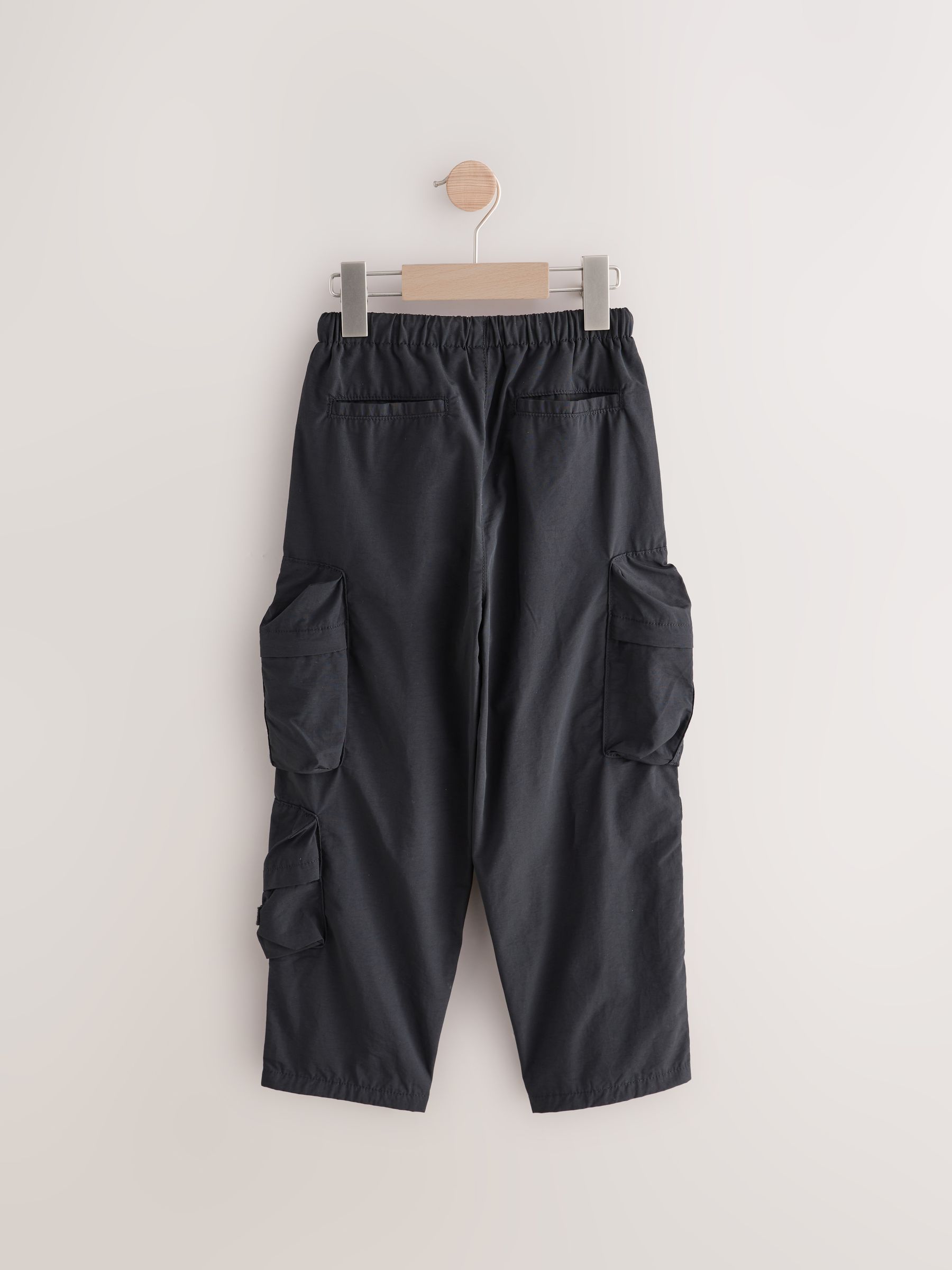 Buy Black Baggy Pocket Cargo Trousers (3-16yrs) from Next USA