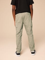 Neutral Tapered Leg Cargo Trousers (3-16yrs) - Image 2 of 10