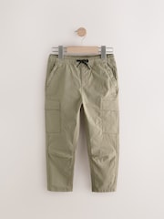 Neutral Tapered Leg Cargo Trousers (3-16yrs) - Image 6 of 10