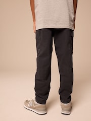 Black Tapered Leg Cargo Trousers (3-16yrs) - Image 2 of 7
