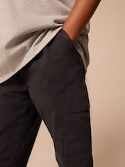 Black Tapered Leg Cargo Trousers (3-16yrs) - Image 4 of 7