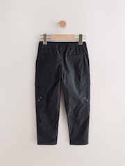 Black Tapered Leg Cargo Trousers (3-16yrs) - Image 6 of 7