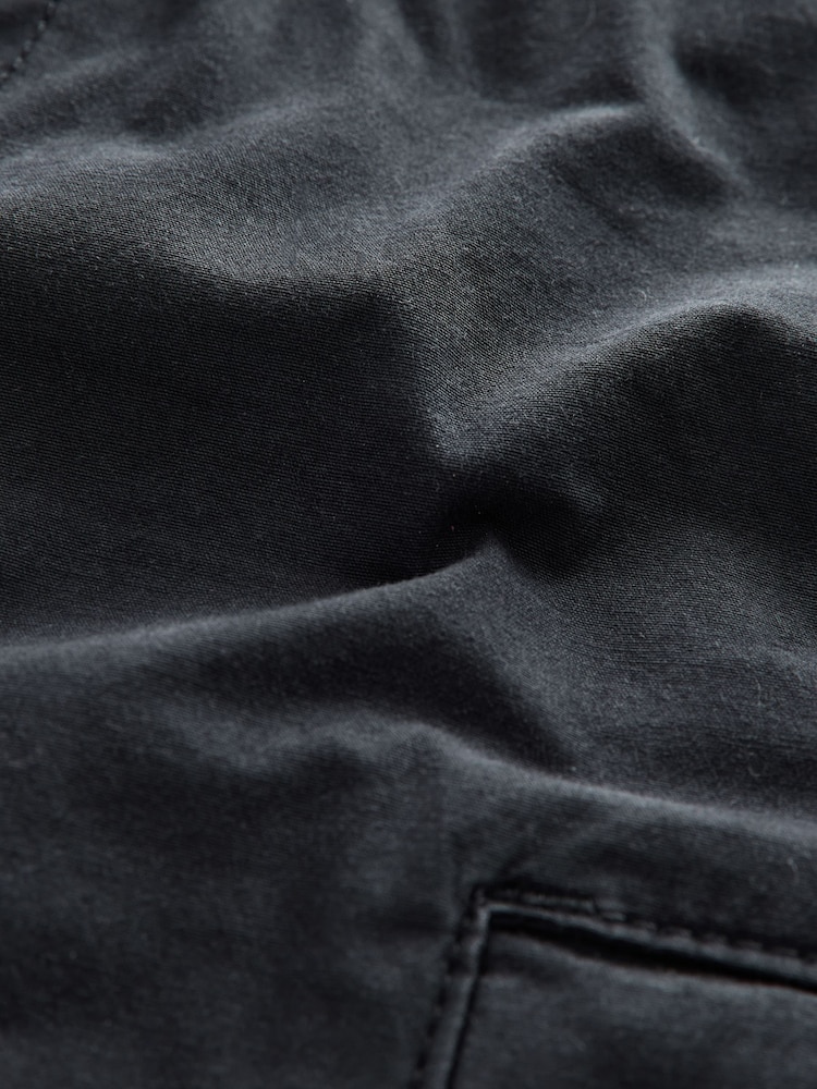 Black Tapered Leg Cargo Trousers (3-16yrs) - Image 9 of 9