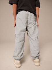Grey Cargo Zip Pocket Trousers (3-16yrs) - Image 3 of 10