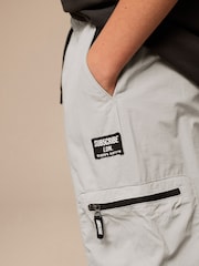 Grey Cargo Zip Pocket Trousers (3-16yrs) - Image 4 of 10