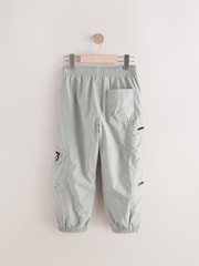 Grey Cargo Zip Pocket Trousers (3-16yrs) - Image 7 of 10