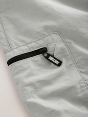 Grey Cargo Zip Pocket Trousers (3-16yrs) - Image 9 of 10