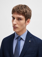 BOSS Blue BOSS Linen Slim Fit Jacket - Image 5 of 6