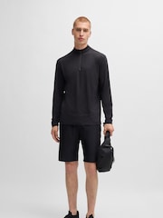 BOSS Black Logo-Detail Belt Bag With Top Handle - Image 5 of 5