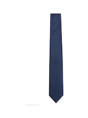 modra - BOSS Mikro-vzorčast; z vzorcem kravata In A Silk Blend - Slika 1 iz 3