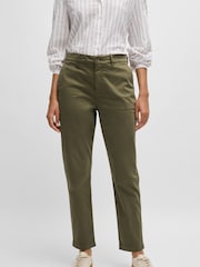 BOSS Green Regular Fit Trousers Stretch Cotton - Image 1 of 5