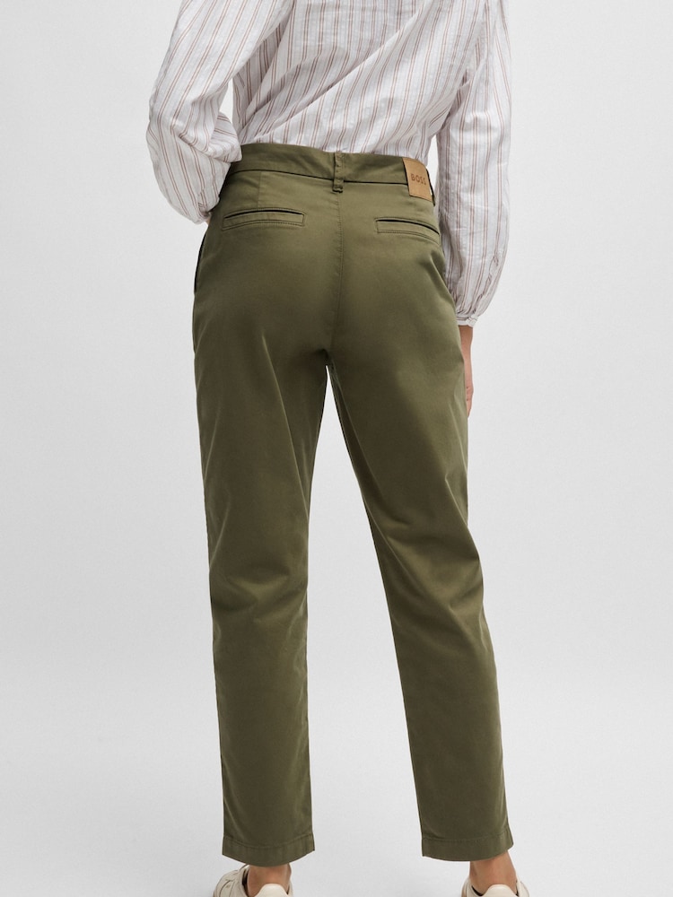BOSS Green Regular Fit Trousers Stretch Cotton - Image 2 of 5 BOSS Green Regular Fit Trousers Stretch Cotton - Image 2 of 5