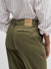 BOSS Green Regular Fit Trousers Stretch Cotton - Image 4 of 5